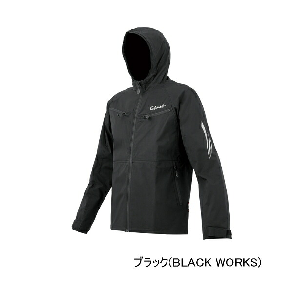 （26年5月新商品） がまかつ ストレッチジャケット GM-3819 ブラック（ブラックワークス） Lサイズ （5月発売予定／ご予約受付中）