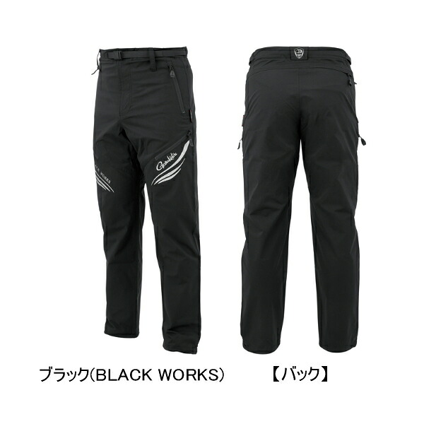 （26年5月新商品） がまかつ ストレッチフィッシングパンツ GM-3820 ブラック（ブラックワークス） Lサイズ｜釣具総合卸売販売 フーガショップ2