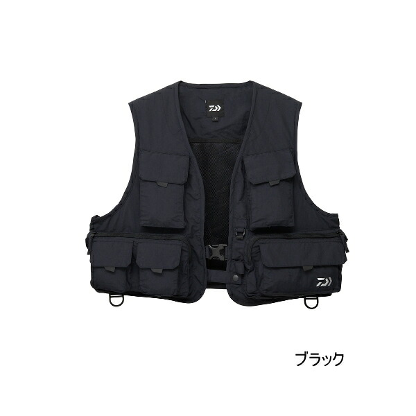 ≪'25年1月新商品！≫ ダイワ フィッシングベスト DV-3425 ブラック Mサイズ