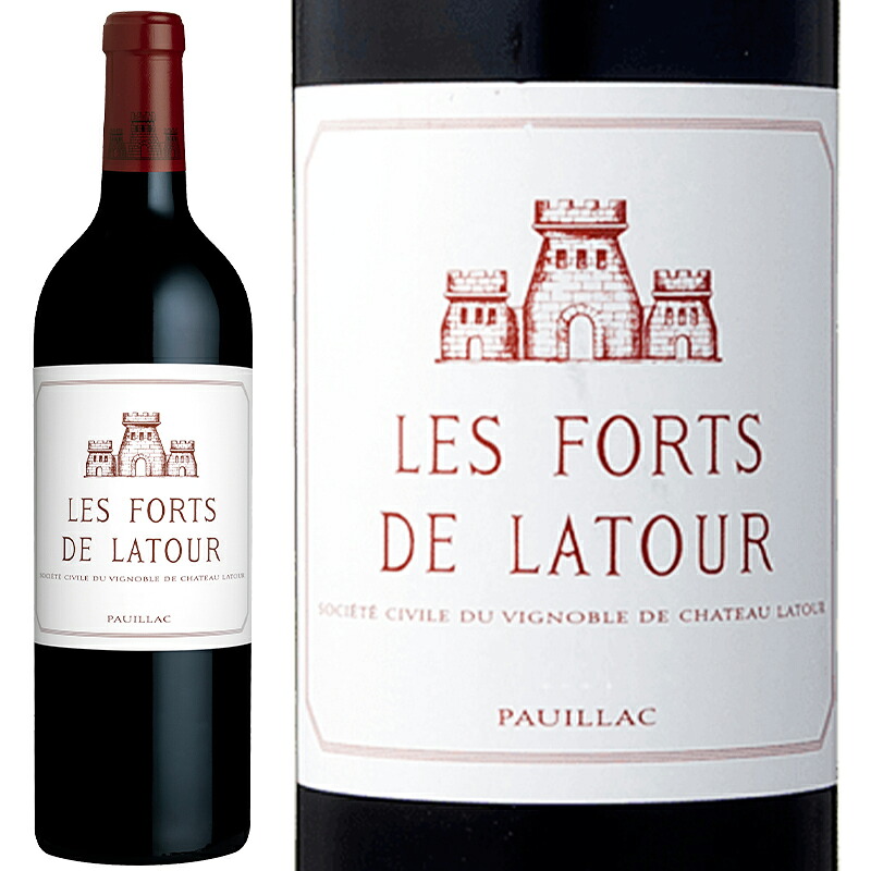 【3本以上購入で1200円OFFクーポン配布中!】赤ワイン ボルドー Ch Latour レ フォール ド ラトゥール 2016 750ml 【正規輸入品】|フジ リカーアンドフーズ
