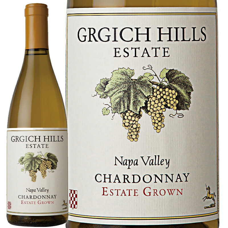 【3本以上購入で1200円OFFクーポン配布中！】ワイン 白ワイン 辛口 Grgich Hills Estate ガーギッチ ヒルズ エステート シャルドネ エステート グロウン ナパ ヴァレー 2022　750ml　【正規輸入品】アメリカ カリフォルニア｜フジ リカーアンドフーズ