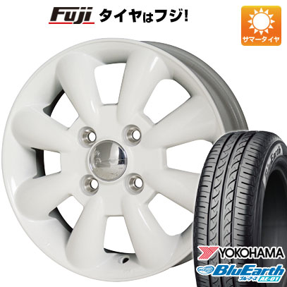 【新品 軽自動車】 夏タイヤ ホイール4本セット 145/80R13 ヨコハマ ブルーアース AE-01 ホットスタッフ ララパーム KC-8 4J 13インチ(送料無料)