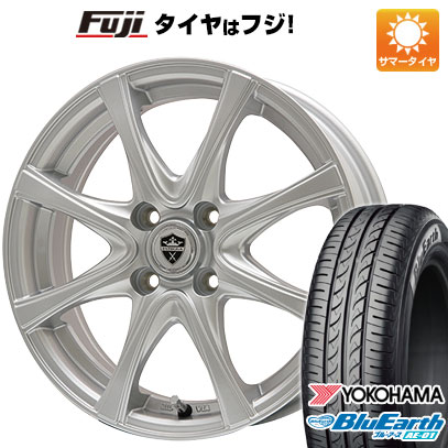 【新品】クロスビー/イグニス 夏タイヤ ホイール4本セット 175/60R16 ヨコハマ ブルーアース AE-01 エルベ エステローザ FSV シルバー 6J 16インチ(送料無料)｜フジ スペシャルセレクション
