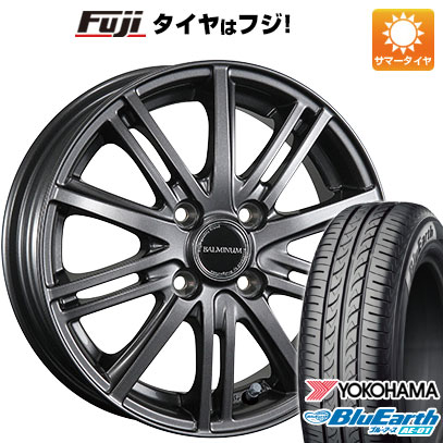 【新品 軽自動車】ハスラー デリカミニ(4WD) 夏タイヤ ホイール4本セット 165/60R15 ヨコハマ ブルーアース AE-01 ブリヂストン バルミナ BR10 4.5J 15インチ(送料無料)|フジ スペシャルセレクション
