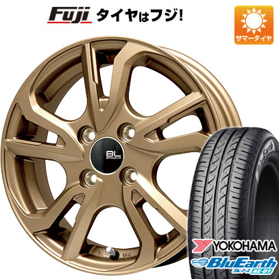 【新品】クロスビー/イグニス 夏タイヤ ホイール4本セット 175/60R16 ヨコハマ ブルーアース AE-01 ブランドルライン レツィオ ブロンズ 5J 16インチ(送料無料)