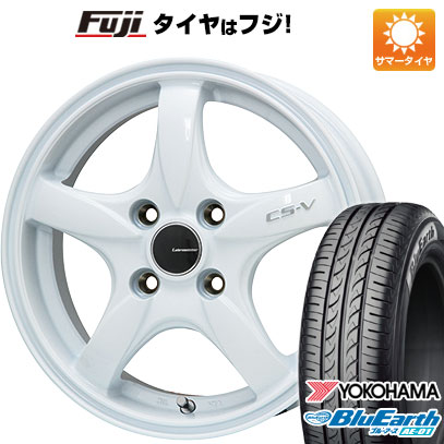 【新品】クロスビー/イグニス 夏タイヤ ホイール4本セット 175/60R16 ヨコハマ ブルーアース AE-01 レアマイスター CS-V(ホワイト) 5J 16インチ(送料無料)|フジ スペシャルセレクション