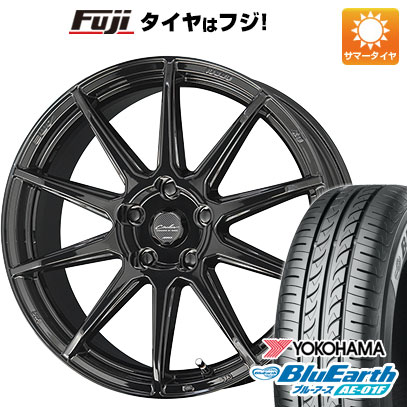 【新品 軽自動車】ソリオ ハスラー 夏タイヤ ホイール4本セット 165/70R14 ヨコハマ ブルーアース AE-01F 共豊 サーキュラー C10R 4.5J 14インチ(送料無料)