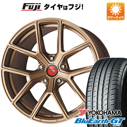 【新品国産車用5穴114.3】 夏タイヤ ホイール4本セット 225/40R19 ヨコハマ ブルーアース GT AE51 モモ RF-01 8.5J 19インチ(送料無料)