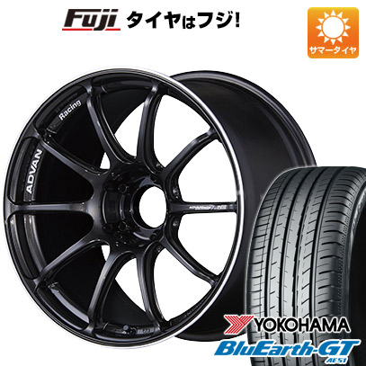 【新品国産車用5穴114.3】 夏タイヤ ホイール4本セット 245/40R19 ヨコハマ ブルーアース GT AE51 ヨコハマ アドバンレーシング RSIII 8.5J 19インチ(送料無料)