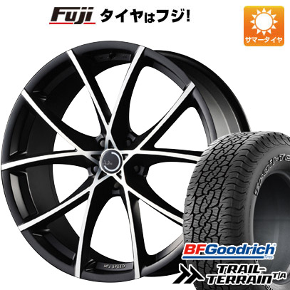 【新品国産車用5穴114.3】 夏タイヤ ホイール4本セット 225/60R18 BFグッドリッチ トレールテレーンT/A RBL エムズスピード ジュリア フルスロットル 7.5J 18インチ(送料無料)