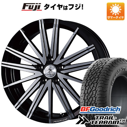 【新品国産車用5穴114.3】 夏タイヤ ホイール4本セット 225/60R18 BFグッドリッチ トレールテレーンT/A RBL ケースペック SILK BLAZE ヴォルツァ 7J 18インチ(送料無料)|フジ スペシャルセレクション