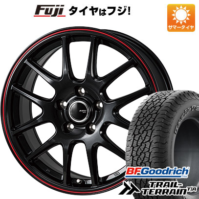 【新品国産車用5穴114.3】 夏タイヤ ホイール4本セット 225/60R18 BFグッドリッチ トレールテレーンT/A RBL モンツァ JPスタイル ジェファ 7.5J 18インチ(送料無料)｜フジ スペシャルセレクション