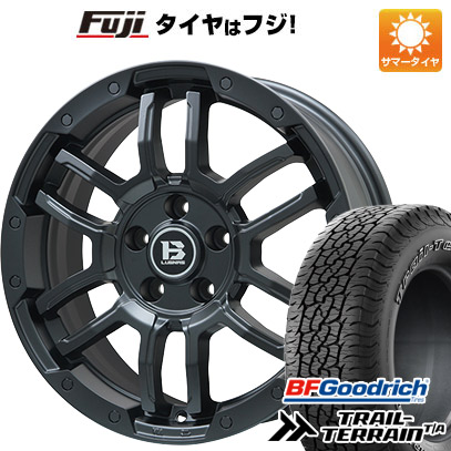 【新品】RAV4（アドベンチャー） 夏タイヤ ホイール4本セット 245/65R17 BFグッドリッチ トレールテレーンT/A ORWL ビッグウエイ B-LUGNAS FRD(マットブラック) 7J 17インチ(送料無料)