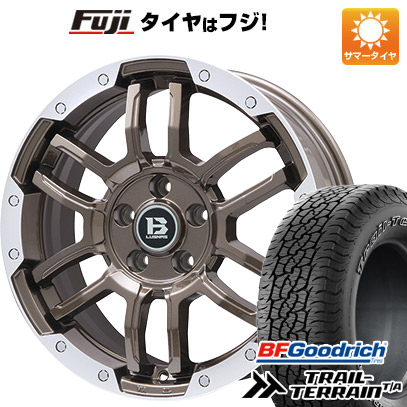 【新品】RAV4（アドベンチャー） 夏タイヤ ホイール4本セット 245/65R17 BFグッドリッチ トレールテレーンT/A ORWL ビッグウエイ B-LUGNAS FRD(ブロンズ/リムポリッシュ) 7J 17インチ(送料無料)