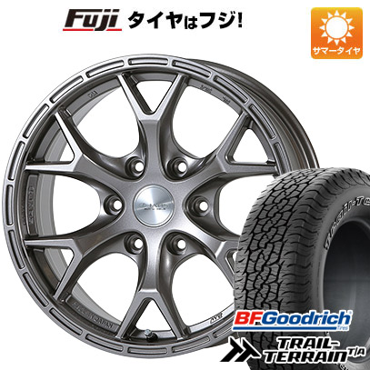 【新品】プラド/ハイラックス 夏タイヤ ホイール4本セット 265/65R17 BFグッドリッチ トレールテレーンT/A ORWL ジャオス トライブクロウ 7.5J 17インチ(送料無料)