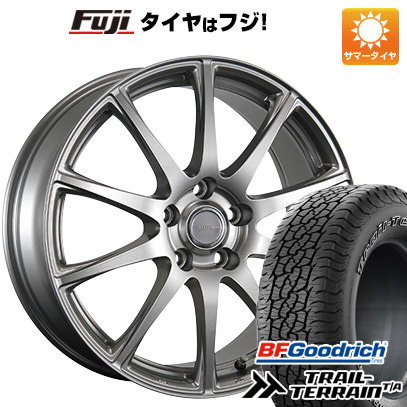 【新品国産車用5穴114.3】 夏タイヤ ホイール4本セット 225/55R18 BFグッドリッチ トレールテレーンT/A RBL ブリヂストン エコフォルム SE-23 7.5J 18インチ(送料無料)|フジ スペシャルセレクション