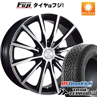 【新品国産車用5穴114.3】 夏タイヤ ホイール4本セット 225/60R18 BFグッドリッチ トレールテレーンT/A RBL ブリヂストン バルミナ A12 7.5J 18インチ(送料無料)|フジ スペシャルセレクション
