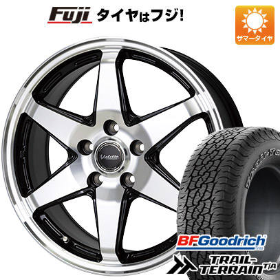 【新品国産車用5穴114.3】 夏タイヤ ホイール4本セット 225/65R17 BFグッドリッチ トレールテレーンT/A ORWL ホットスタッフ ヴァレット アンクレイ 7J 17インチ(送料無料)|フジ スペシャルセレクション