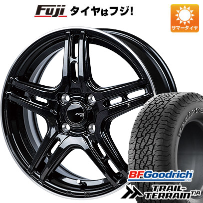 【新品国産車用5穴114.3】 夏タイヤ ホイール4本セット 225/55R18 BFグッドリッチ トレールテレーンT/A RBL モンツァ JPスタイル R52 7J 18インチ(送料無料) 107,650円