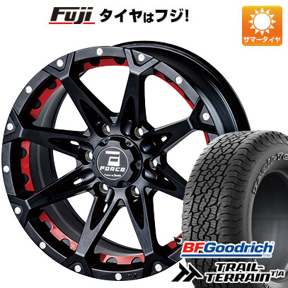 【新品国産車用6穴139.7】 夏タイヤ ホイール4本セット 265/65R18 BFグッドリッチ トレールテレーンT/A ORWL フォース デナリ 8J 18インチ(送料無料)｜フジ スペシャルセレクション