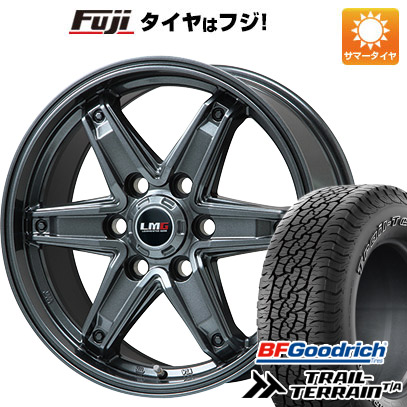 【新品】プラド/ハイラックス 夏タイヤ ホイール4本セット 265/65R17 BFグッドリッチ トレールテレーンT/A ORWL レアマイスター LMG エトナ(ディープグレー) 17インチ(送料無料)|フジ スペシャルセレクション