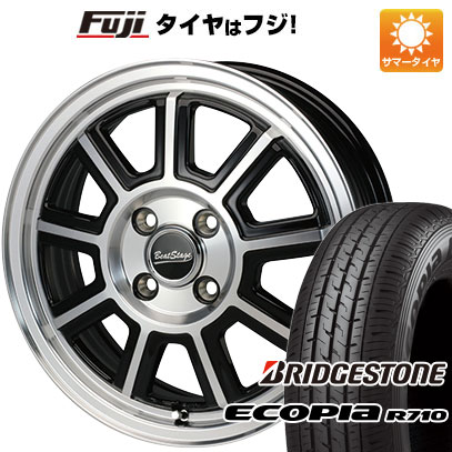 【新品】ハイエース200系 夏タイヤ ホイール4本セット 195/80R15 107/105N ブリヂストン エコピア R710 ブレスト ビートステージ KS-C 6J 15インチ(送料無料)｜フジ スペシャルセレクション