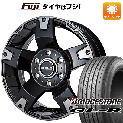 【新品】ハイエース200系 夏タイヤ ホイール4本セット 215/60R17 109/107R ブリヂストン GL-R フレックス デルフ ゼロスリー DF-03 6.5J 17インチ(送料無料)｜フジ スペシャルセレクション