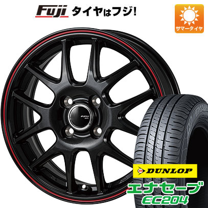 【新品国産車用4穴100】 夏タイヤ ホイール4本セット 195/50R16 ダンロップ エナセーブ EC204 モンツァ JPスタイル ジェファ 6J 16インチ(送料無料)|フジ スペシャルセレクション