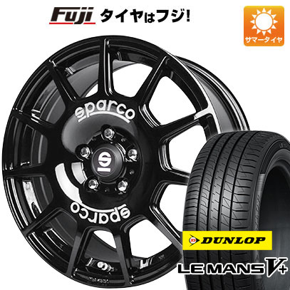 【新品】ヤリスクロス 夏タイヤ ホイール4本セット 205/65R16 ダンロップ ルマン V+(ファイブプラス) OZ SPARCO テラ 7J 16インチ(送料無料)|フジ スペシャルセレクション