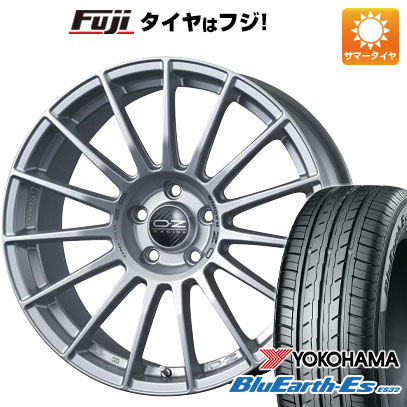 【新品国産車用5穴114.3】 夏タイヤ ホイール4本セット 225/45R18 ヨコハマ ブルーアース ES32 OZ スーパーツーリズモ LM 8J 18インチ(送料無料)