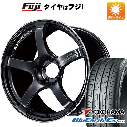 【新品 軽自動車】タフト ソリオ 夏タイヤ ホイール4本セット 165/65R15 ヨコハマ ブルーアース ES32 ヨコハマ アドバンレーシング TC-4 5J 15インチ(送料無料)