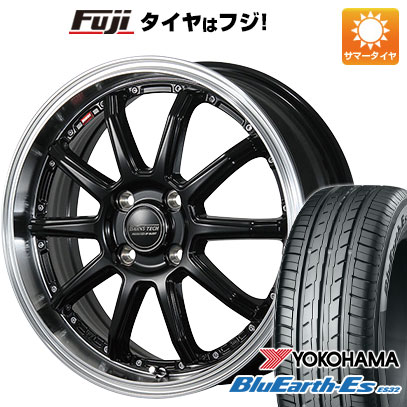【新品 軽自動車】エブリイワゴン 夏タイヤ ホイール4本セット 165/50R15 ヨコハマ ブルーアース ES32 ブレスト バーンズテック S10-DP 4.5J 15インチ(送料無料)｜フジ スペシャルセレクション
