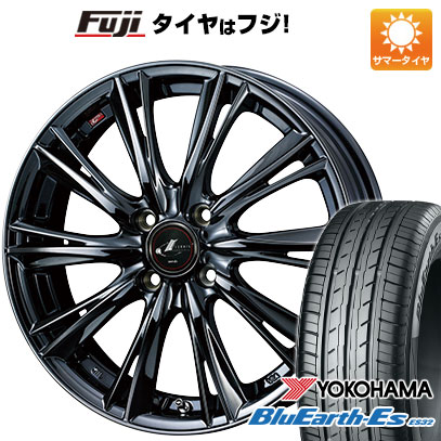 【新品国産車用4穴100】 夏タイヤ ホイール4本セット 185/60R16 ヨコハマ ブルーアース ES32 WEDS ウェッズ レオニス WX 16インチ(送料無料)｜フジ スペシャルセレクション
