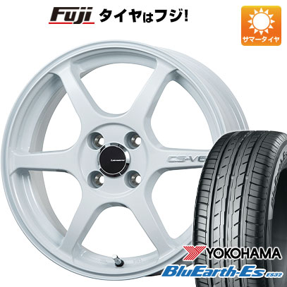 【新品 軽自動車】N-BOX タント スペーシア 夏タイヤ ホイール4本セット 155/65R14 ヨコハマ ブルーアース ES32 レアマイスター CS-V6(ホワイト) 4.5J 14インチ(送料無料) 40,625円