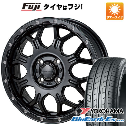 【新品 軽自動車】ハスラー デリカミニ(4WD) 夏タイヤ ホイール4本セット 165/60R15 ヨコハマ ブルーアース ES32 モンツァ HI-BLOCK ジェラード 15インチ(送料無料)|フジ スペシャルセレクション