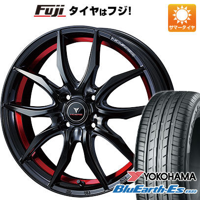【新品 軽自動車】 夏タイヤ ホイール4本セット 155/55R14 ヨコハマ ブルーアース ES32 WEDS ウェッズ ノヴァリス ローグ VF 4.5J 14インチ(送料無料)|フジ スペシャルセレクション