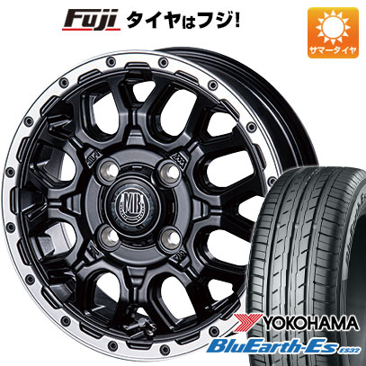 【新品 軽自動車】ハスラー 夏タイヤ ホイール4本セット 165/65R14 ヨコハマ ブルーアース ES32 インターミラノ MUD BAHN XR-800M 4.5J 14インチ(送料無料)｜フジ スペシャルセレクション