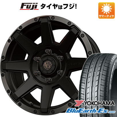 【新品国産車用5穴114.3】 夏タイヤ ホイール4本セット 225/60R17 ヨコハマ ブルーアース ES32 WEDS ウェッズ クロスオーバーガーメンツ Style U 7J 17インチ(送料無料)