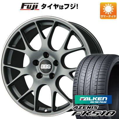 【新品国産車用5穴114.3】 夏タイヤ ホイール4本セット 215/35R19 ファルケン アゼニス FK510 BBS GERMANY CH-R サテンチタニウム 8J 19インチ(送料無料)