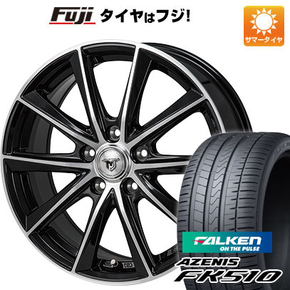 【新品国産車用5穴114.3】 夏タイヤ ホイール4本セット 235/60R18 ファルケン アゼニス FK510 SUV モンツァ JPスタイル MJ01 7.5J 18インチ(送料無料)｜フジ スペシャルセレクション