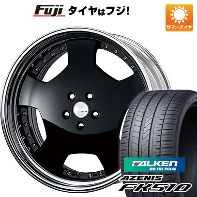 【新品国産車用5穴114.3】 夏タイヤ ホイール4本セット 215/35R19 ファルケン アゼニス FK510 WORK ワーク ランベック LDZ 7.5J 19インチ(送料無料)