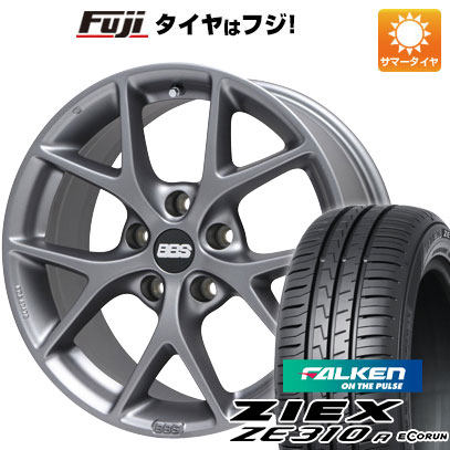 【新品】シエンタ 2015-22 夏タイヤ ホイール4本セット 195/50R16 ファルケン ジークス ZE310R エコラン(限定) BBS GERMANY SR ヒマラヤサテングレー 7J 16インチ(送料無料)