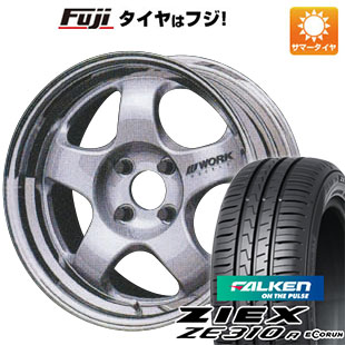 【新品】シエンタ 2022- 夏タイヤ ホイール4本セット 185/65R15 ファルケン ジークス ZE310R エコラン(限定) WORK ワーク マイスター S1 2P 6.5J 15インチ(送料無料)