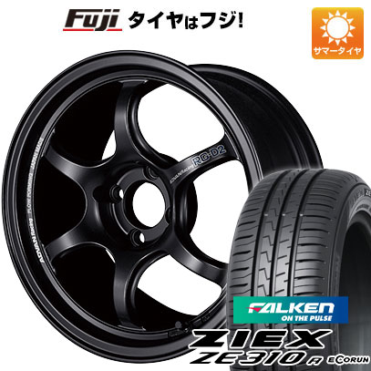 【新品】オーラ 夏タイヤ ホイール4本セット 205/50R17 ファルケン ジークス ZE310R エコラン(限定) ヨコハマ アドバンレーシング RG-D2 7J 17インチ(送料無料)