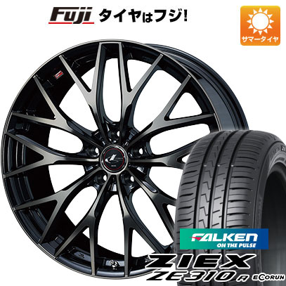 【新品国産車用5穴114.3】 夏タイヤ ホイール4本セット 205/55R16 ファルケン ジークス ZE310R エコラン(限定) WEDS ウェッズ レオニス MX 6.5J 16インチ(送料無料)|フジ スペシャルセレクション