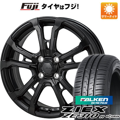 【新品国産車用4穴100】 夏タイヤ ホイール4本セット 195/45R16 ファルケン ジークス ZE310R エコラン(限定) モンツァ HI-BLOCK ヴィラス 6J 16インチ(送料無料)