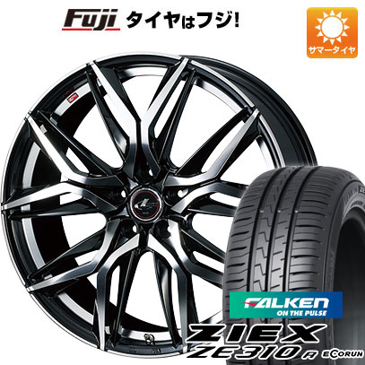 【新品国産車用5穴114.3】 夏タイヤ ホイール4本セット 205/60R16 ファルケン ジークス ZE310R エコラン(限定) WEDS ウェッズ レオニス LM 6.5J 16インチ(送料無料) 71,720円