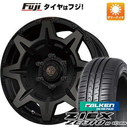 【新品国産車用5穴114.3】 夏タイヤ ホイール4本セット 225/65R17 ファルケン ジークス ZE310R エコラン(限定) WEDS ウェッズ クロスオーバーガーメンツ Style M 7J 17インチ(送料無料)｜フジ スペシャルセレクション