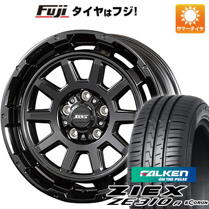 【新品国産車用5穴114.3】 夏タイヤ ホイール4本セット 225/65R17 ファルケン ジークス ZE310R エコラン(限定) コーセイ ボトムガルシア ディグレ 7J 17インチ(送料無料)