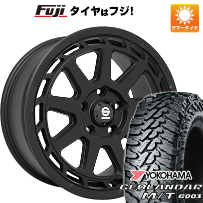 【新品国産車用5穴114.3】 夏タイヤ ホイール4本セット 225/65R17 ヨコハマ ジオランダー M/T G003 OZ SPARCO グラベル 17インチ(送料無料)